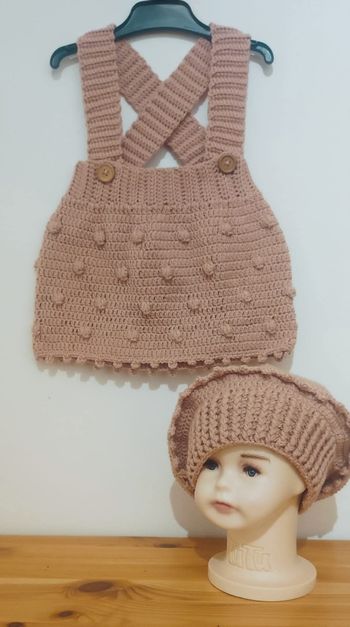 Ensemble vieux rose