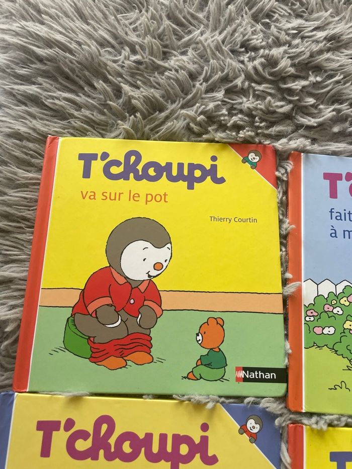 Lot de 4 livres T'choupi - Nathan - photo numéro 2