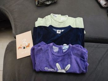 Lot de 3 pyjamas - 3 mois
