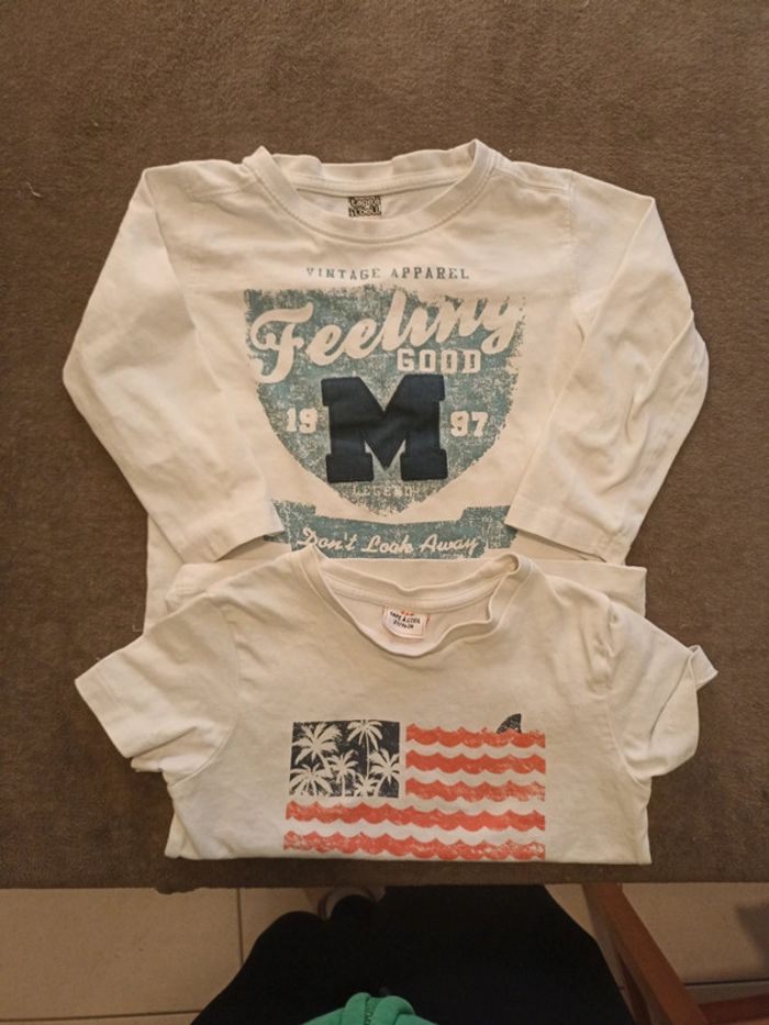 Lots de 2 tee shirt