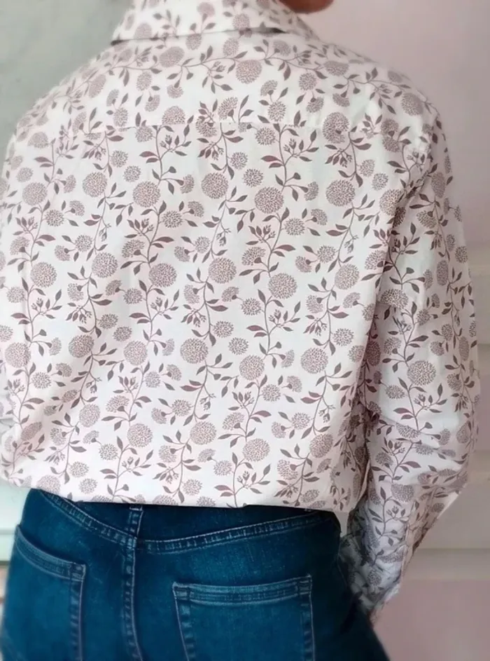 Chemise fleurie  - Dockers  - S -  Comme Neuve - photo numéro 2