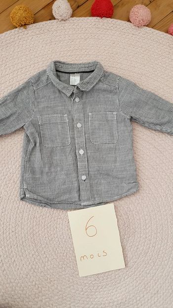 chemise 6 mois