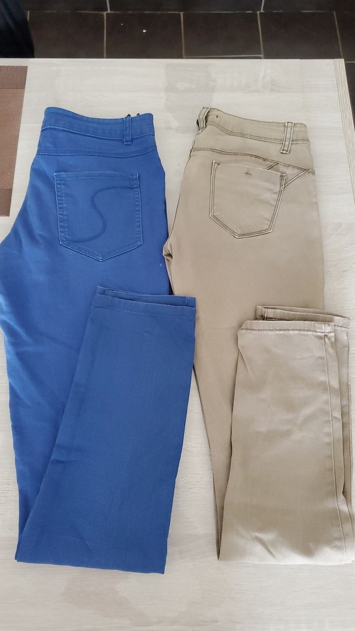 Gros lot de pantalons femme T36 - photo numéro 3