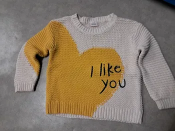 pull fille 3 ans tape à l'oeil