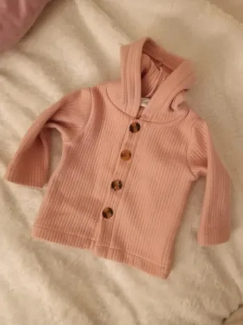Gilet shein bébé rose