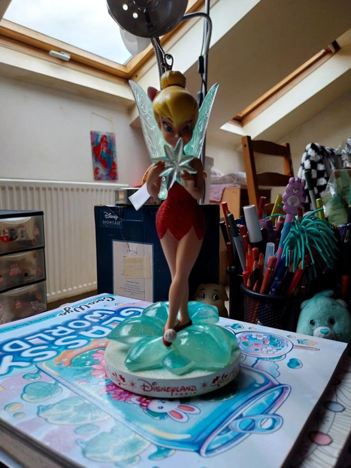 Figurine Disney disneyland Paris fée clochette rouge - photo numéro 2