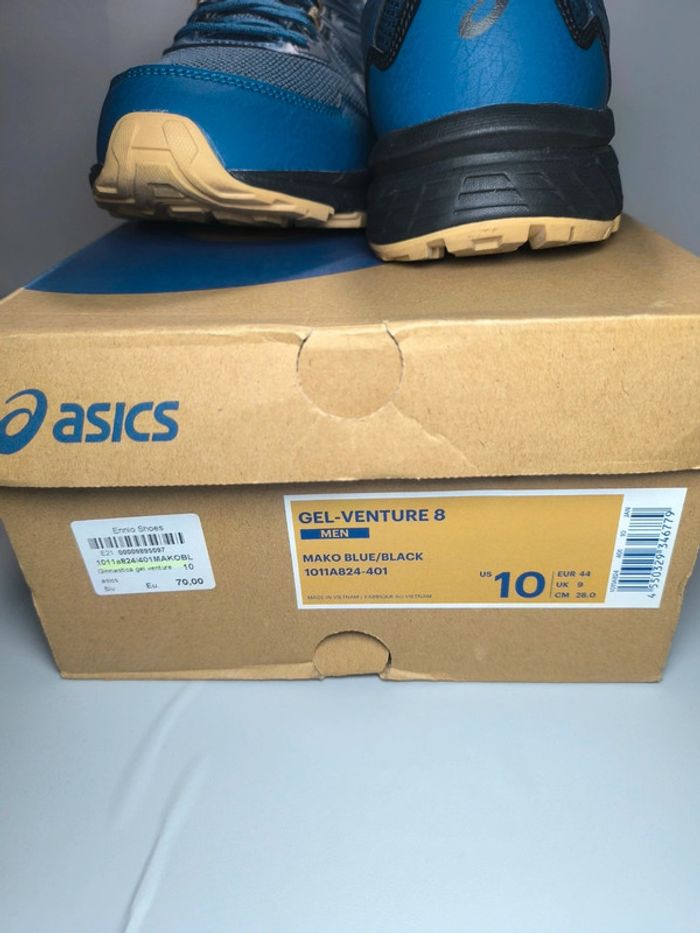 Baskets Asics gel venture 8 portées une fois neuves avec boîte pointure 44 - photo numéro 12