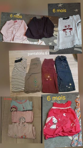 Carton 6 mois fille