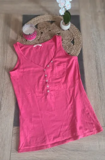 Debardeur rose Camaïeu taille S