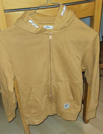 Sweat zippé à capuche enfant 