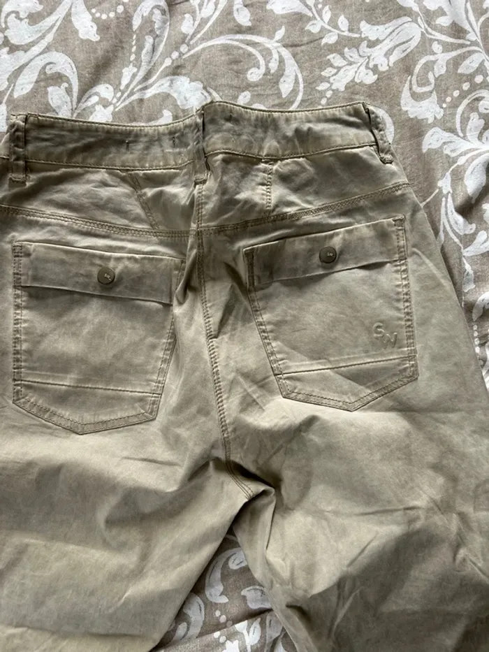 Pantalon slim, sandwich taille 34 - photo numéro 4