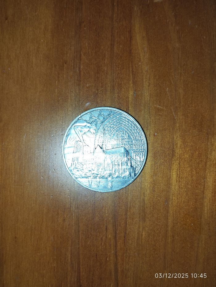 Médaille Notre dame Monnaie de paris - photo numéro 4