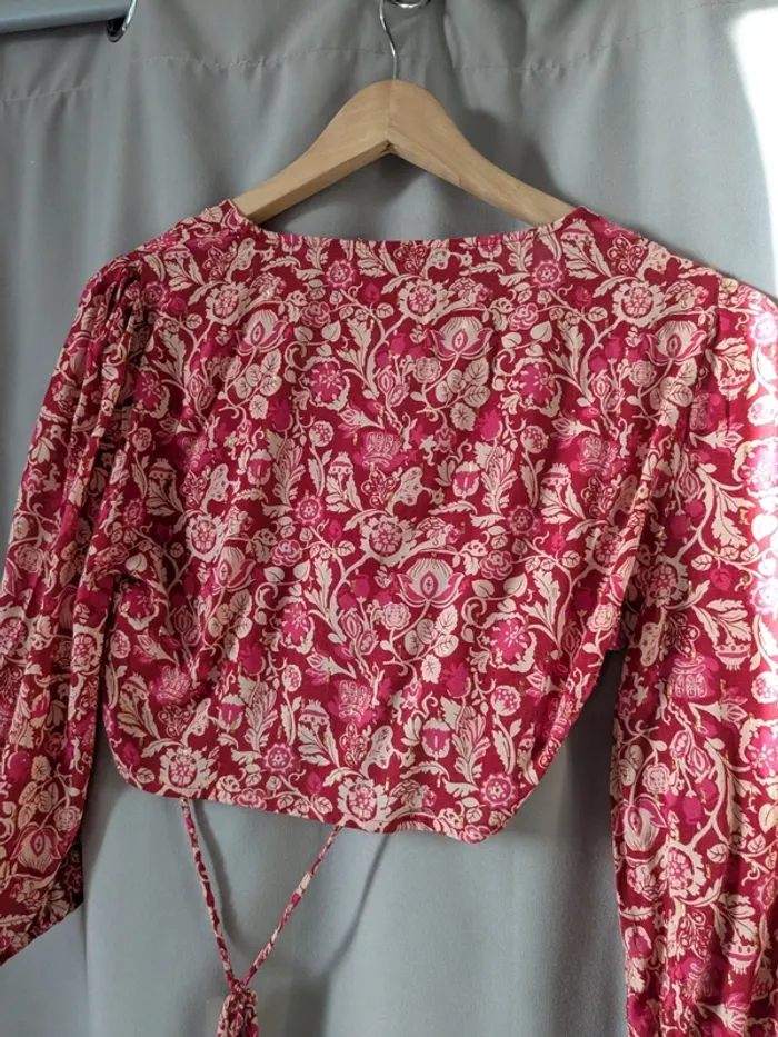 Blouse courte Zara - photo numéro 4