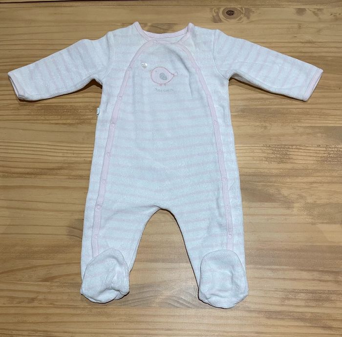 Pyjama Velour Petit Bateau 12 mois