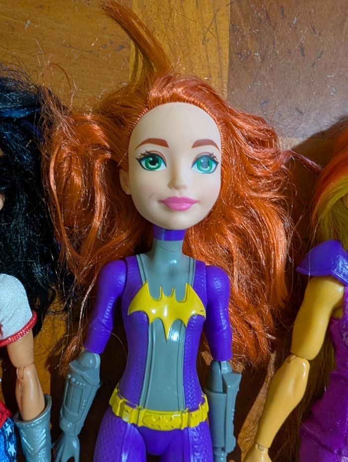 Lot de poupées supers héroïnes DC Comics - photo numéro 3