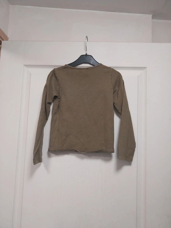 Tee-shirt manche longue naf naf 6 ans - photo numéro 2