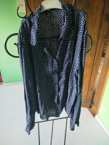 Chemise à pois