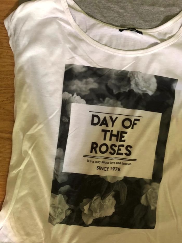 Lot de 4 hauts »MIM » taille L - photo numéro 3