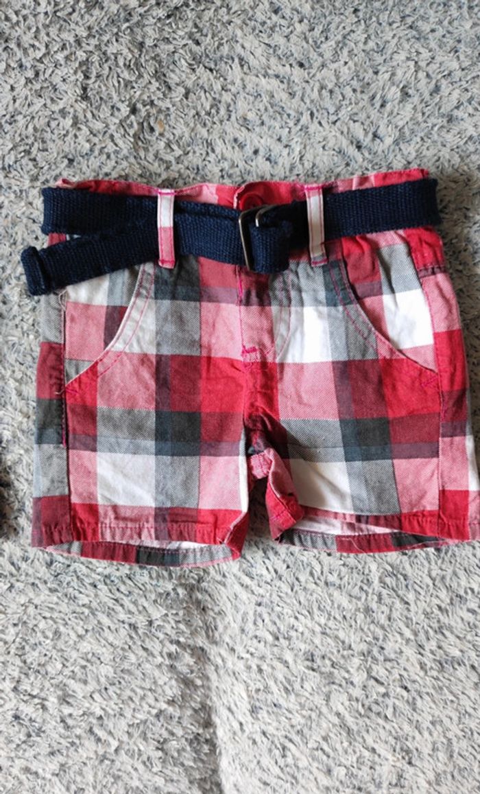 Lot Shorts Garçon 3 mois - photo numéro 2