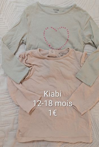 Tops manches longues kibi