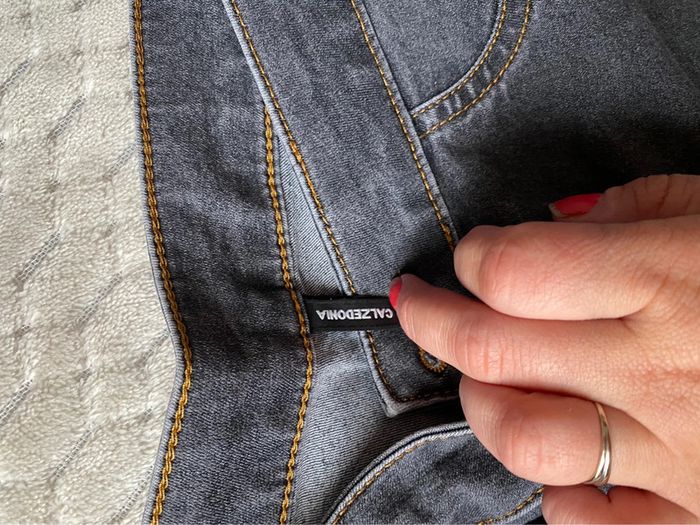 Jeans gris taille xs - photo numéro 4