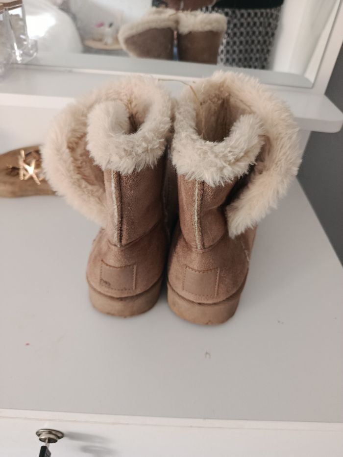 Bottines camel foirrées - photo numéro 2