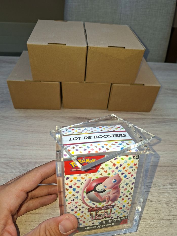 Lot de 5 acryliques pour bundle pokemon aimantée épaisse de qualité premium - photo numéro 5