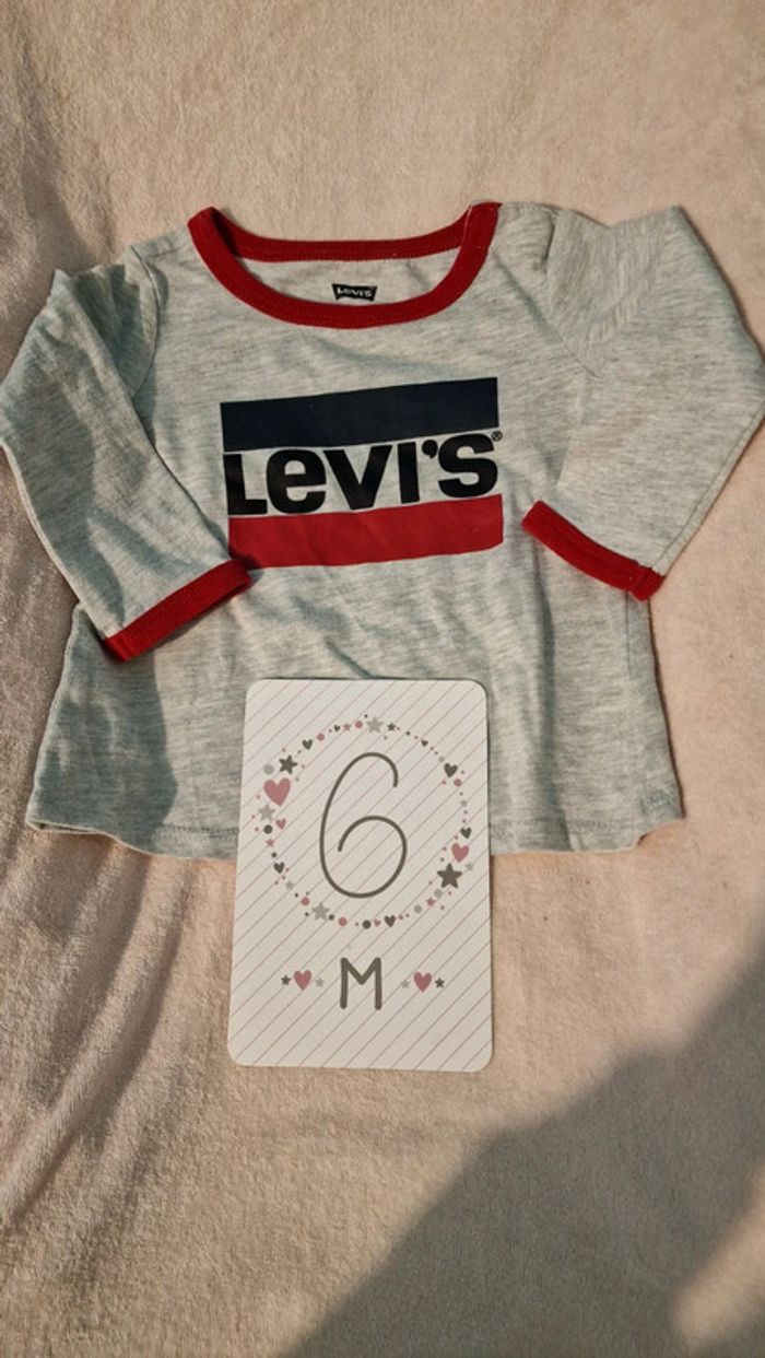 T-shirt Levi's 👣 6 mois