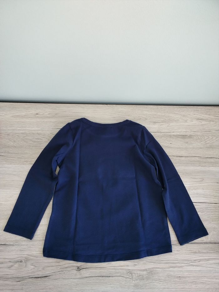 Tee-shirt manches longues licorne fille 4 ans - photo numéro 3
