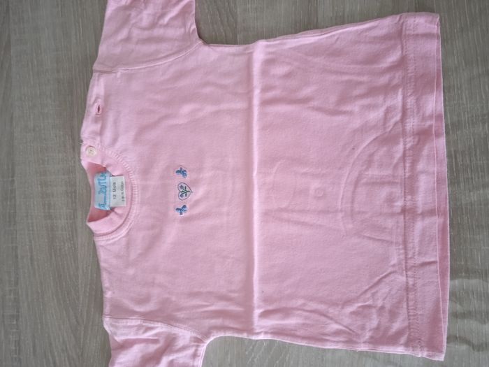 Lot t-shirt manches courtes 12 mois - photo numéro 2