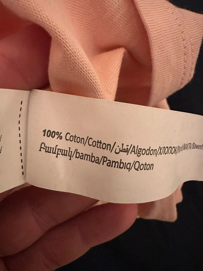 T-shirt en coton manches longues rose imprimée fille 12 ans Tape à l’œil - photo numéro 9