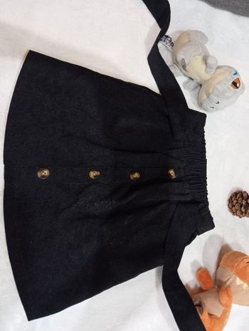 Jupe noir à ceinture