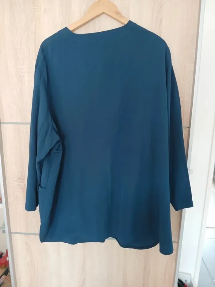 Chemisier bleu vintage chic 56 - photo numéro 4