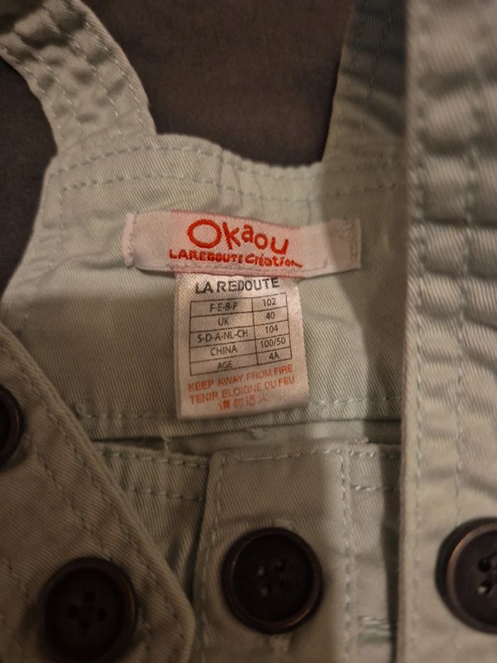 Robe salopette la redoute 4ans - photo numéro 3