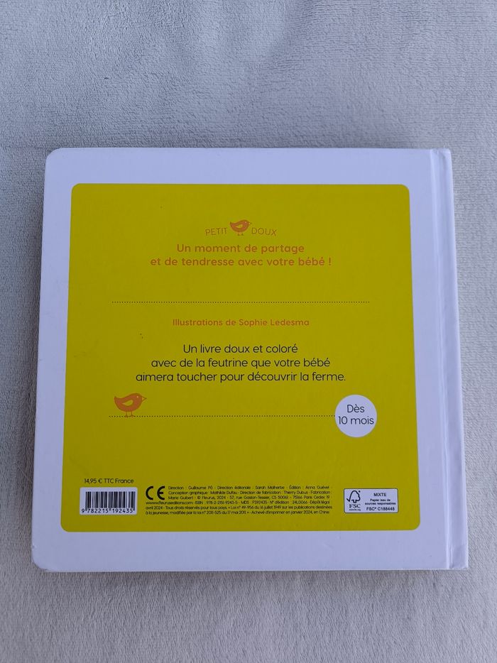 Livre Touche, découvre à la ferme Fleurus - photo numéro 3