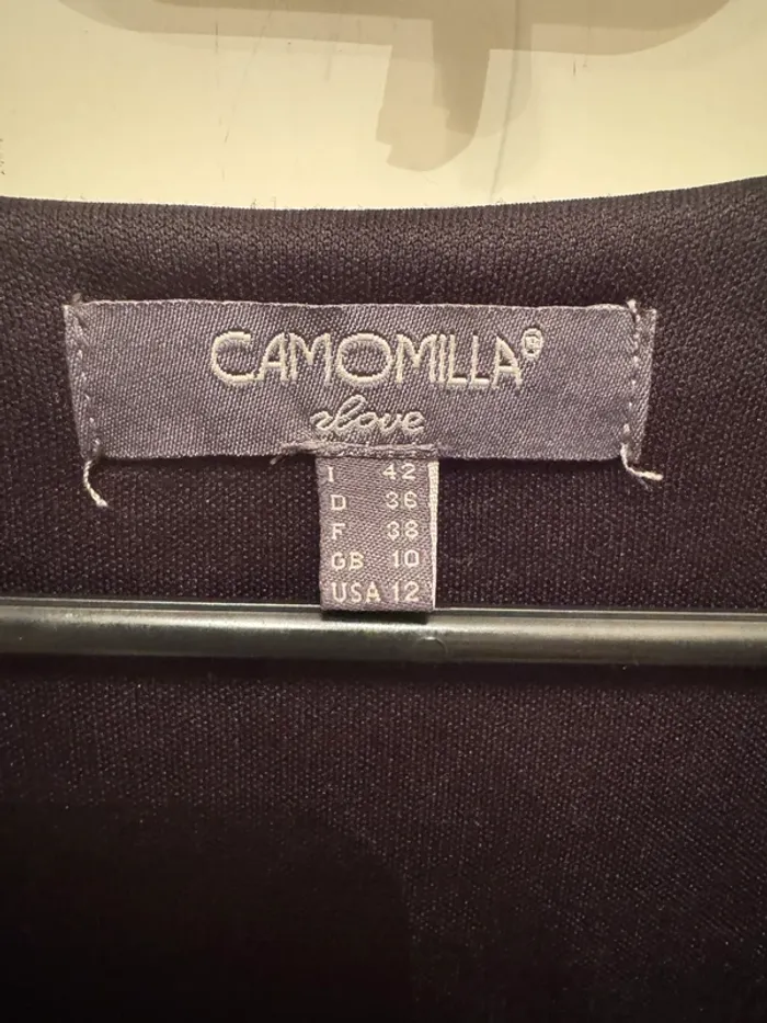 Robe Marque Camomilla taille 38 marron - photo numéro 3