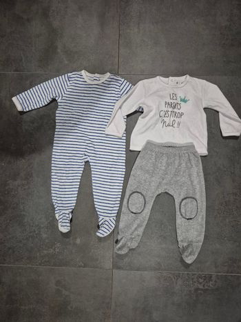 Lot pyjamas 18 mois