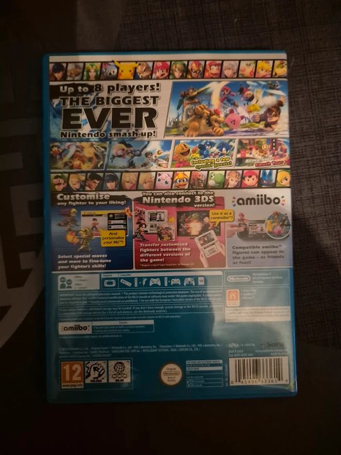 Jeu Nintendo WII U : Super Smash Bros WII U - photo numéro 3