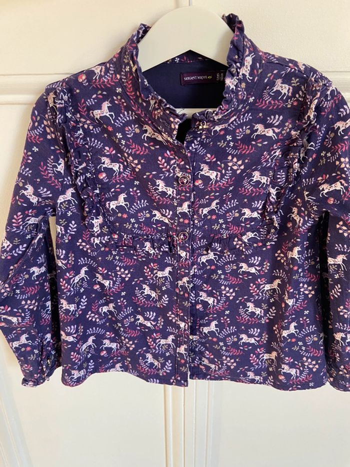 Belle chemise licorne 🦄 Sergent Major