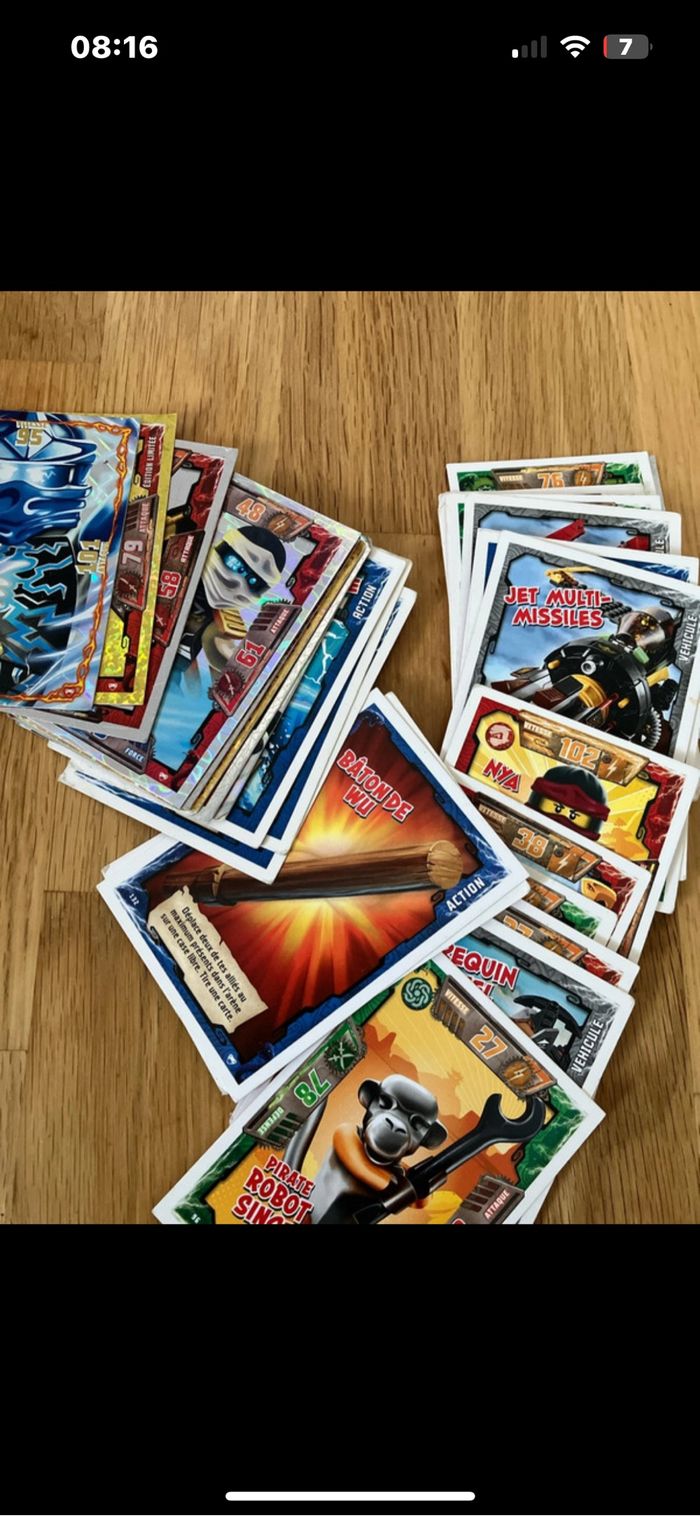 39 cartes ninjago - photo numéro 3
