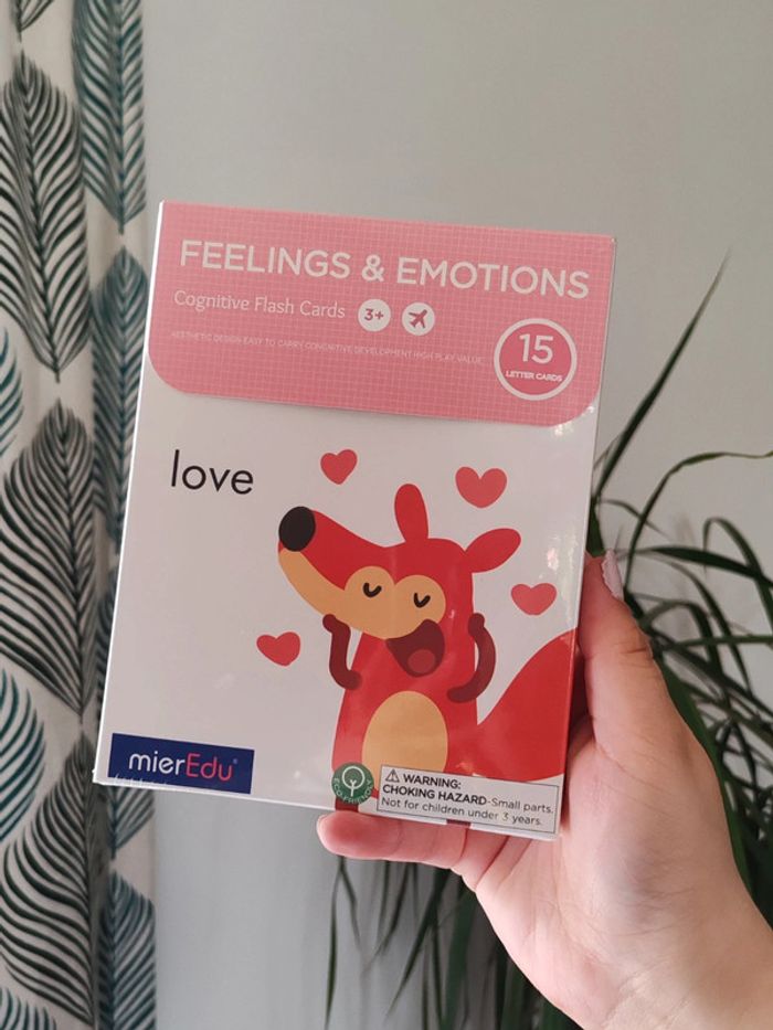 Jeu de cartes pour apprendre les émotions