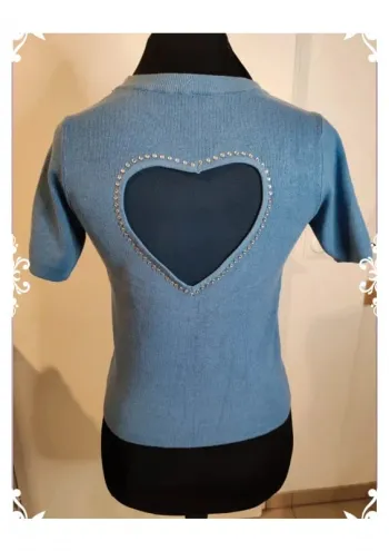 Pull coeur giolli