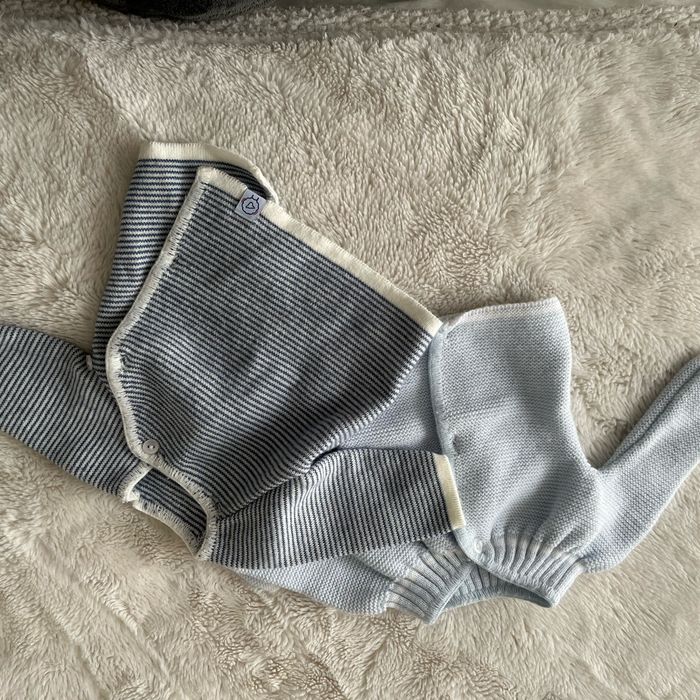 2 gilets pour la naissance