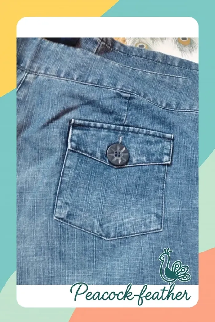Bermuda jean 46 - photo numéro 8