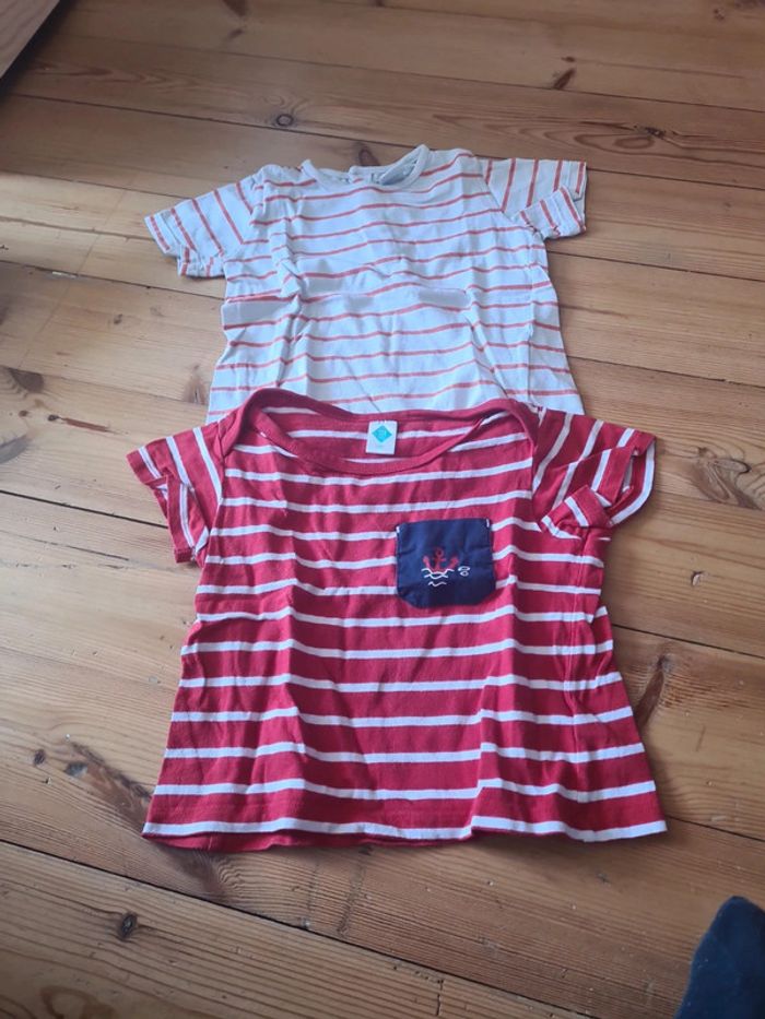 Lot de 2 Tee-shirt manche courte