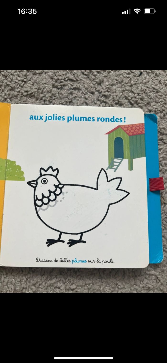 Livre ardoise petit ours brun - photo numéro 4