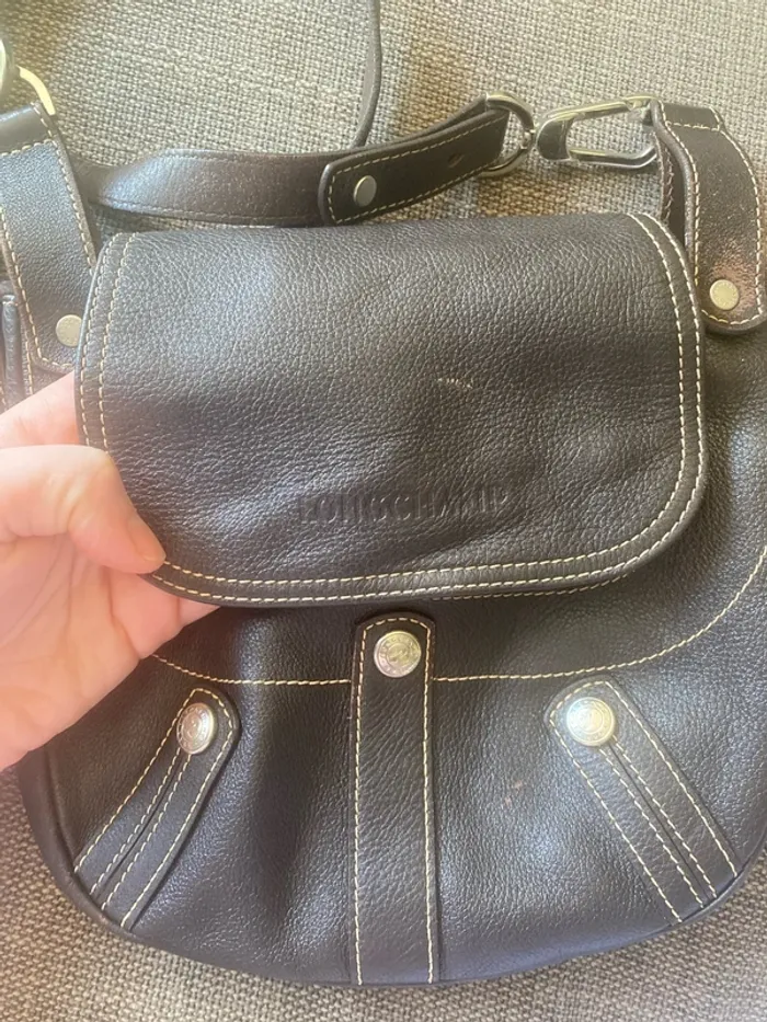 Longchamp Pochette en cuir - photo numéro 17