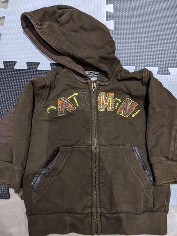 Gilet zip catimini 18 mois