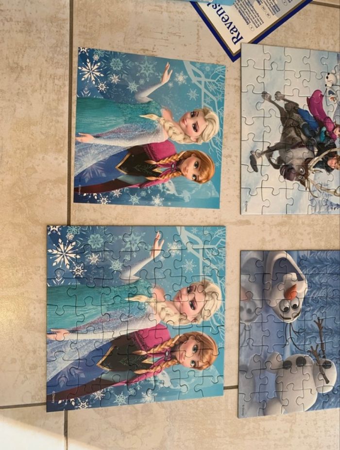 Puzzles La Reine des Neiges - photo numéro 6