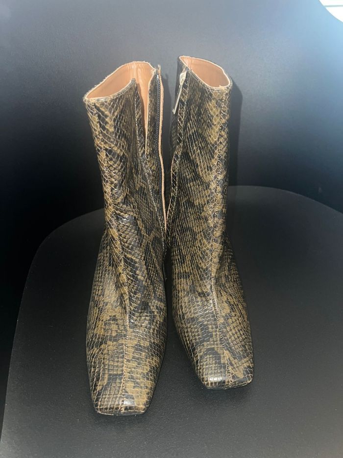 Zara bottines serpent pointure 39 - photo numéro 3
